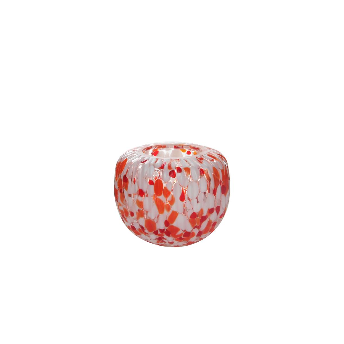Charming Speckled Glass Tealight Holder