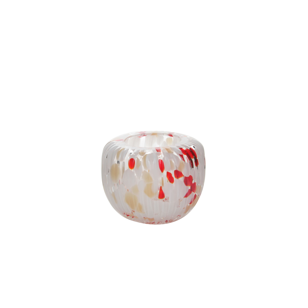 Unique Speckled Glass Tealight Holder