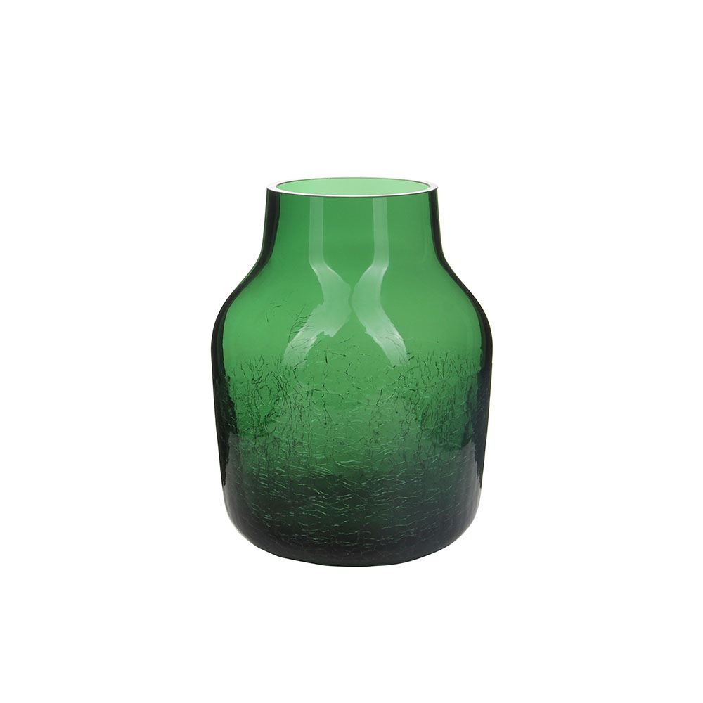 Handmade Minimalist Glass Vase for Flowers