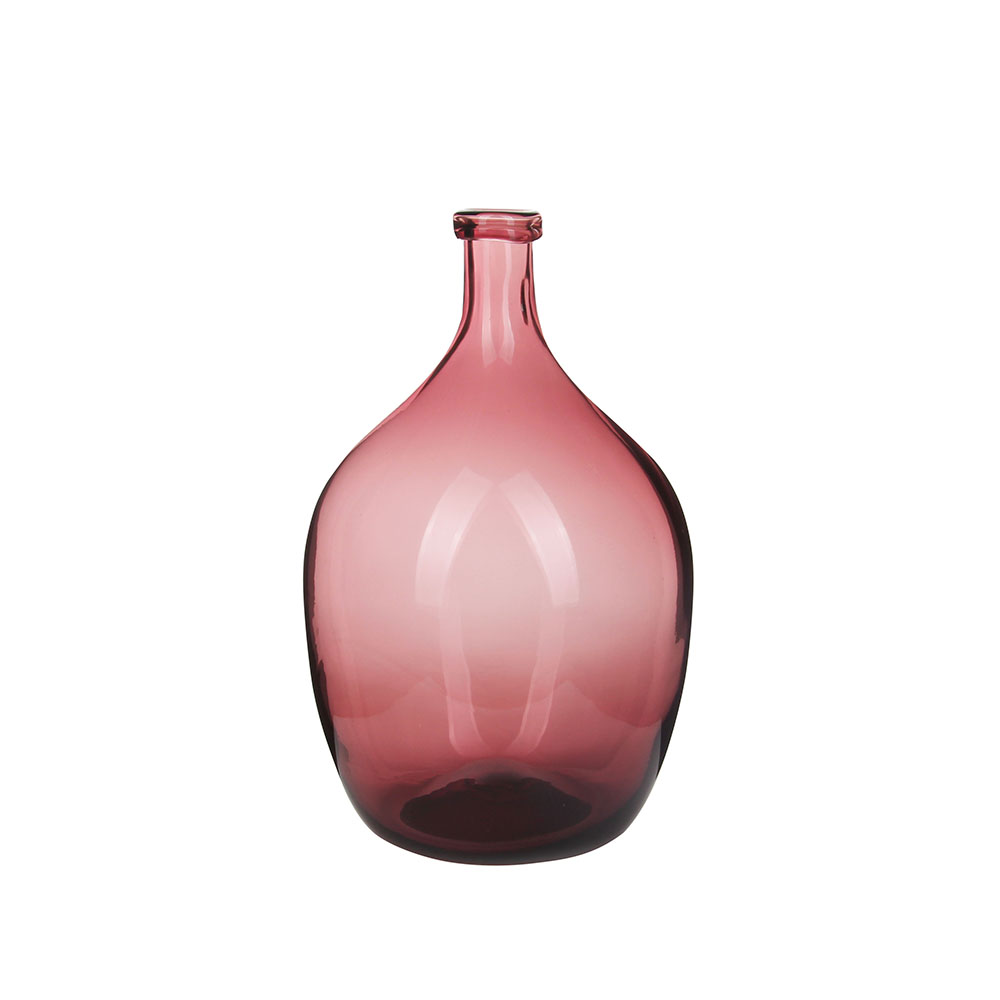Graceful Oval Flask Vase
