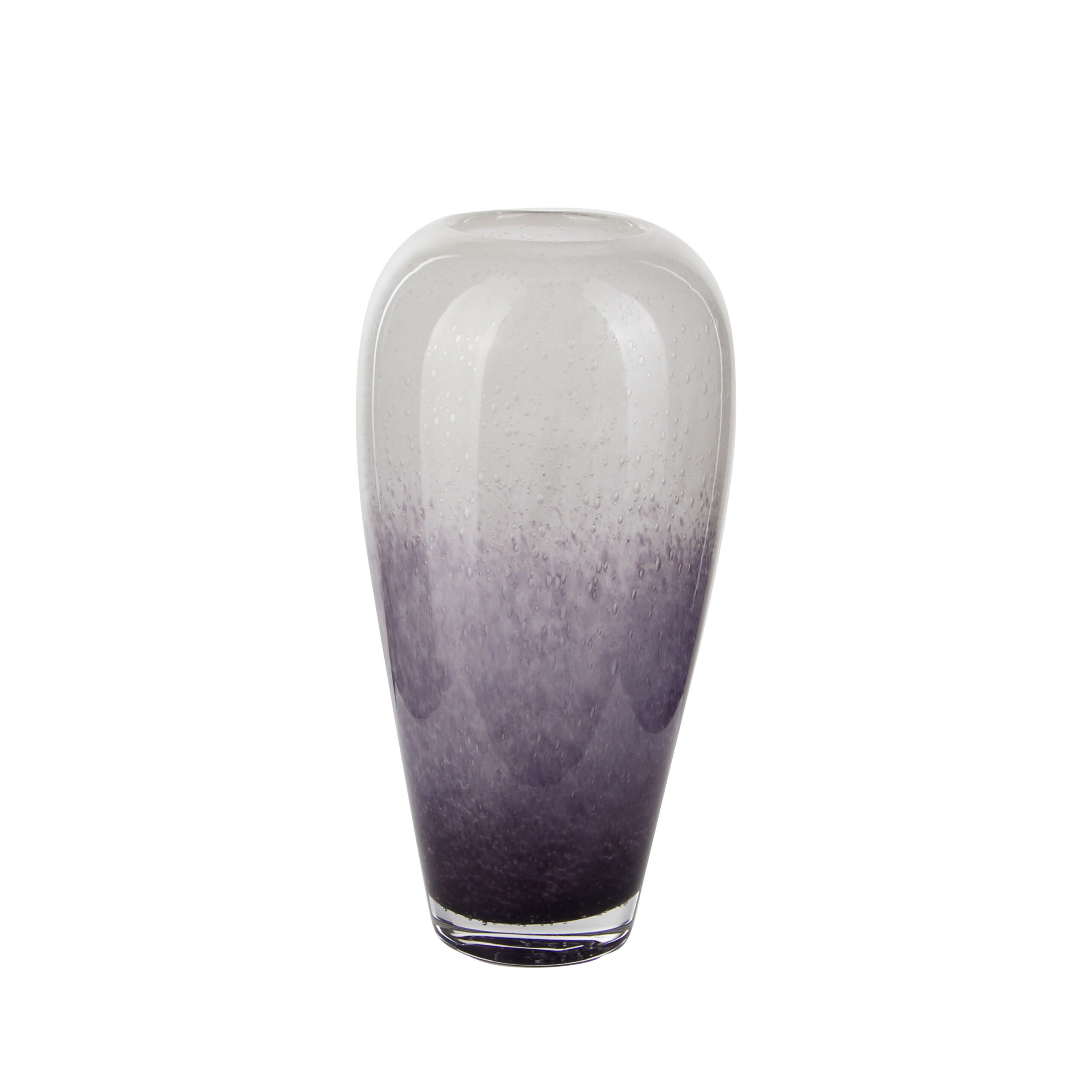 Charming Ombre Cream - Lilac Glass Vase