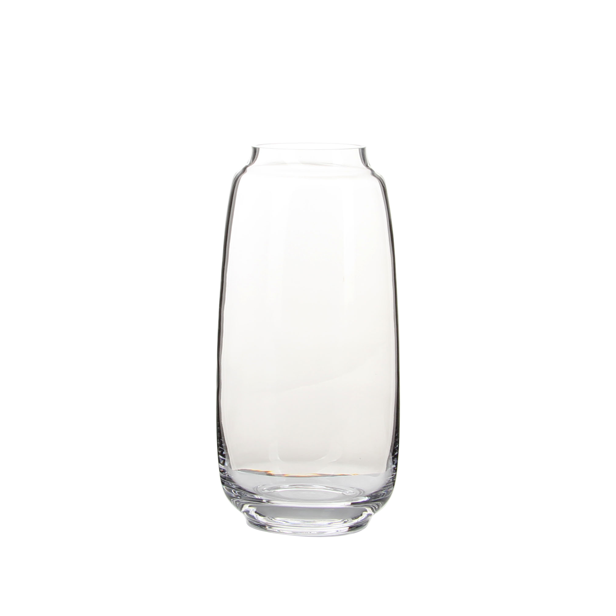 Elegant Transparent Glass Vase: Ideal for Home Decor in Two Sizes
