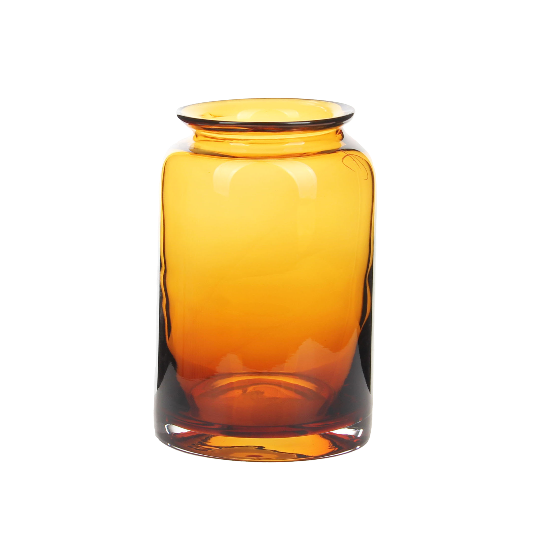 Golden amber cans and bottles