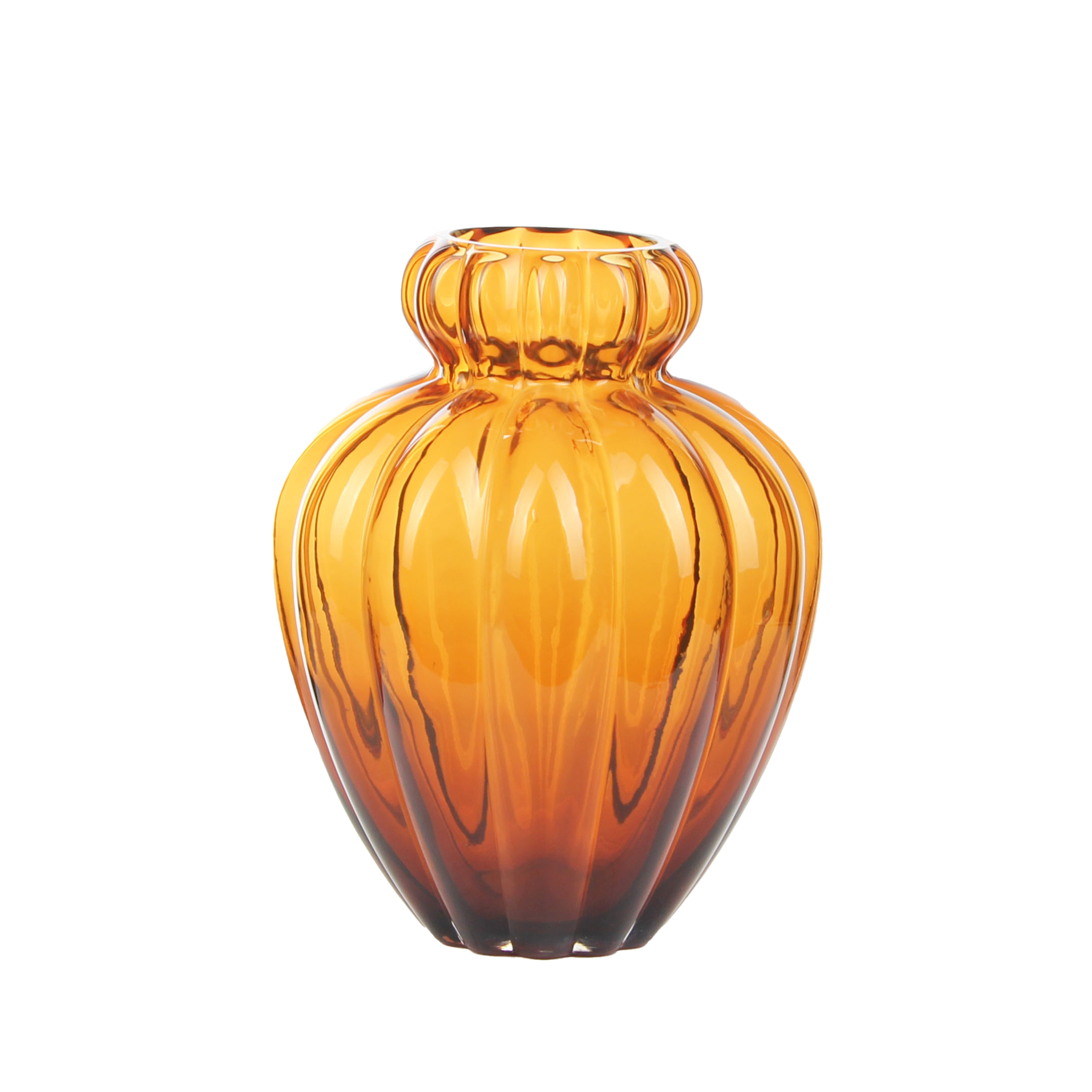 Golden amber bottle
