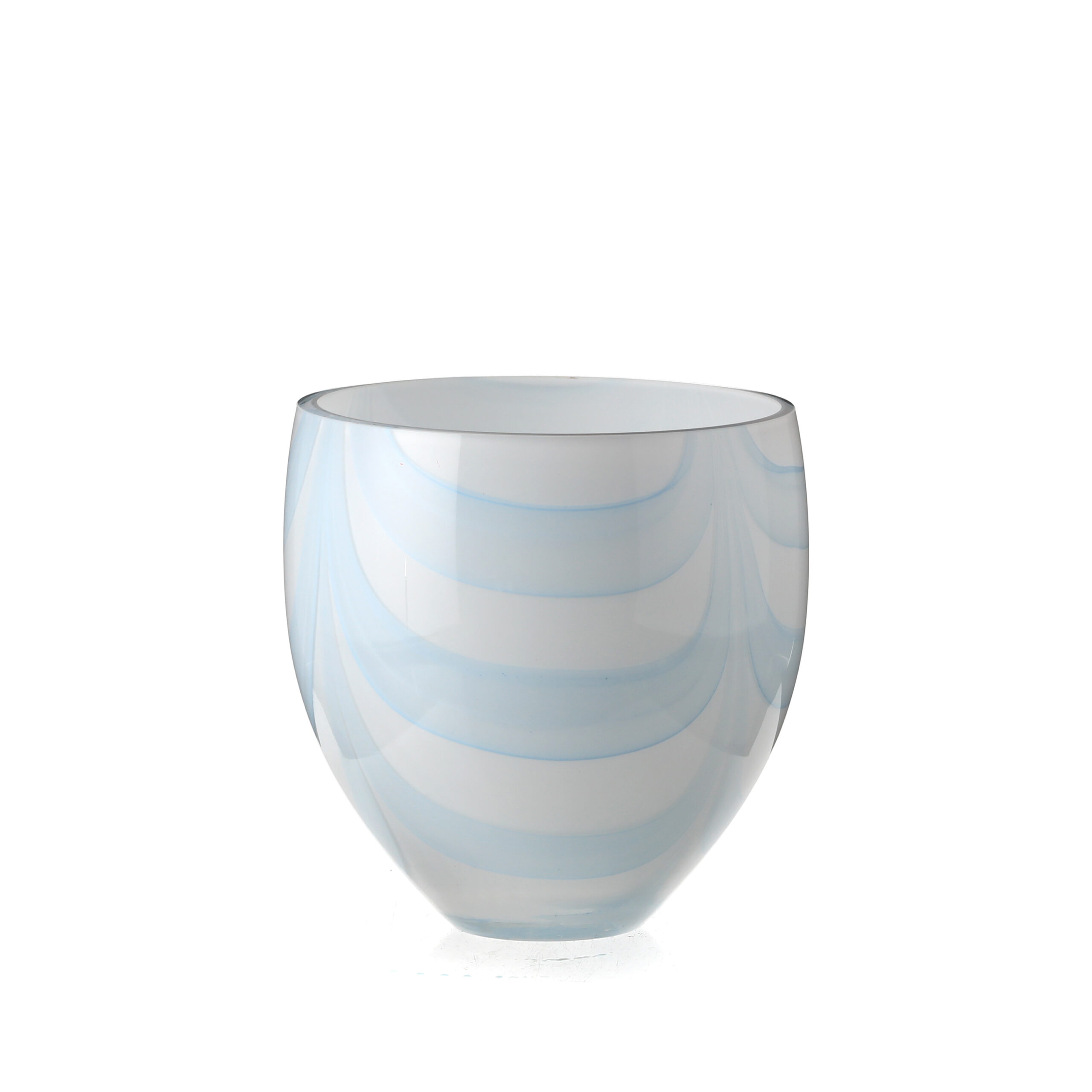 Rounded Organic Silhouette---Light Blue