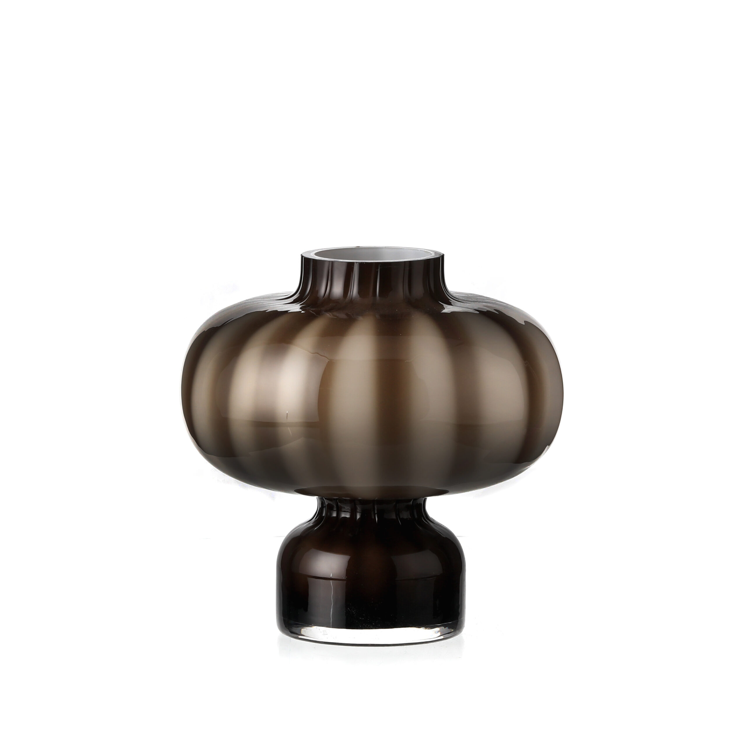 Two-color waist vase---Brown