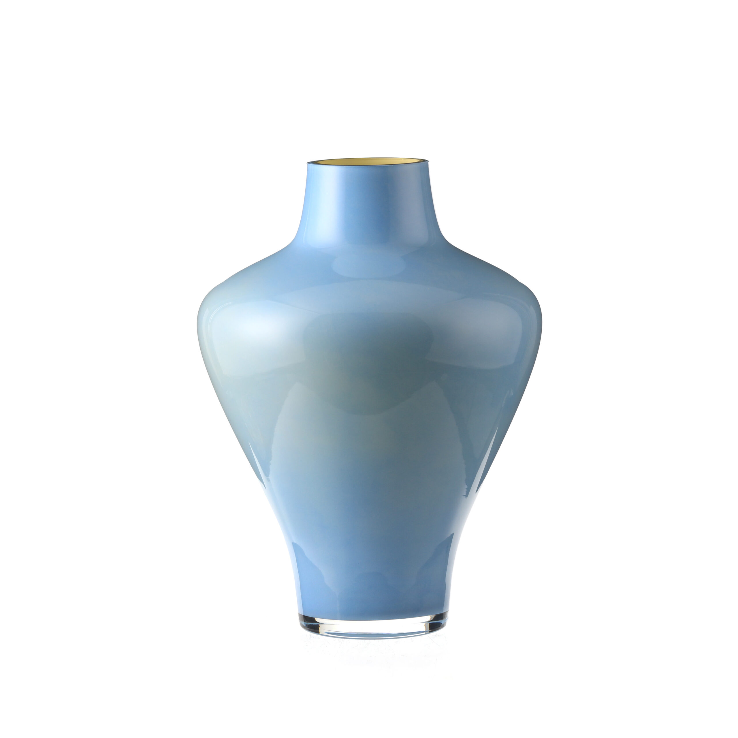 Handblown Vase---Blue