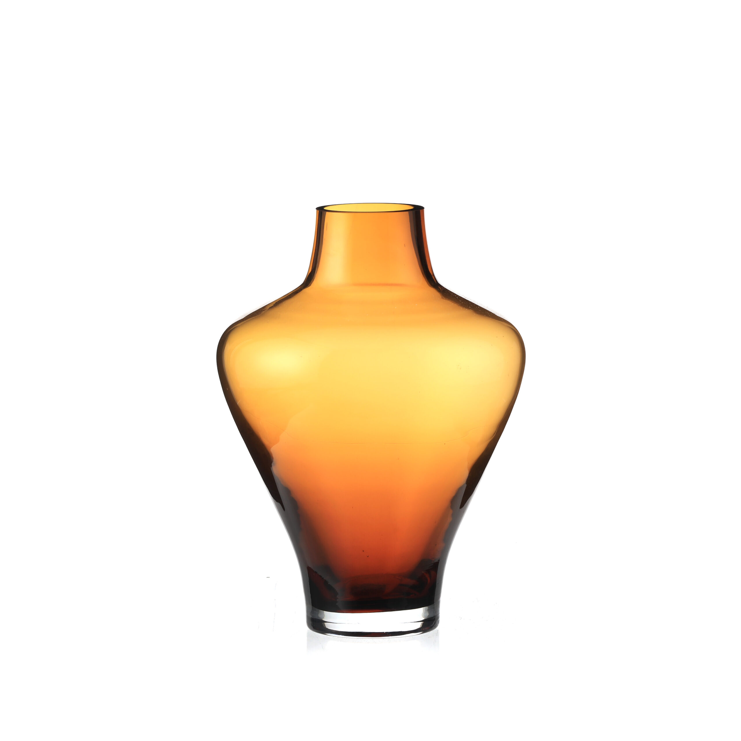 Handblown Vase（Small）---Amber